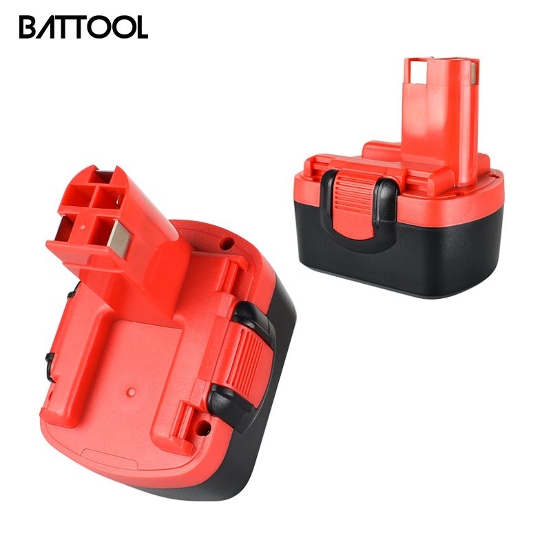 2 Batteries TOPBATT 14.4V 3.0Ah Ni-MH Pour Bosch - Compatible BAT038, BAT040, BAT041 Et Outils 14.4V