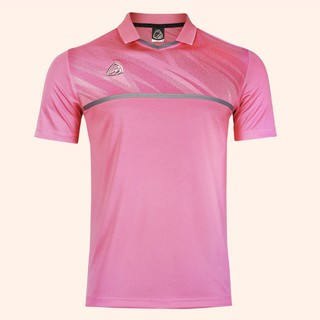 สินค้า EGO SPORT EG5134 เสื้อฟุตบอลคอวีปกตัดต่อแขนสั้น สีชมพู