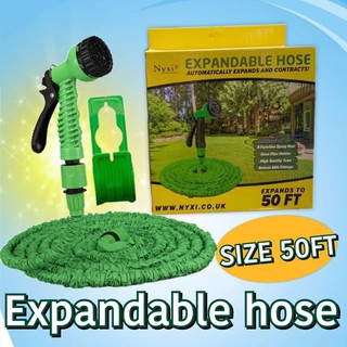 📌สินค้ามาใหม่วันนี้📌📍expandable hose Retractable elastic สายยางยืดหดอัตโนมัติหัวฉีด 7 ระดับ📍