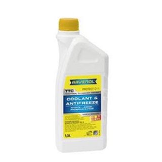 น้ำยาหล่อเย็น RAVENOL TTC Hot climate-15c coolant 1.5L น้ำสีเหลือง