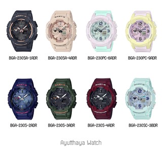 [ของแท้] Casio Baby-G นาฬิกาข้อมือ รุ่น BGA-230 ของแท้ รับประกัน 1 ปี