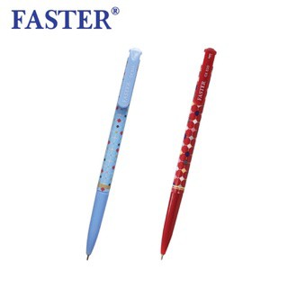 โฉมใหม่-ด้ามสีฟ้าไฉไลกว่าเดิมม-faster-ball-point-pen-cx510-ปากกาลูกลื่นฟาสเตอร์-บรรจุ-12-ด้าม-กล่อง