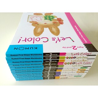 Kumon Workbooks : First Steps 12 books / Math Workbooks 10 books ...