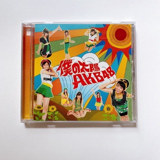 Akb48 CD only  5th Single Boku no Taiyou (Rare tem) แผ่นแกะแล้ว มีโอบิ มีรอยยับที่โอบิตามรูปค่ะ