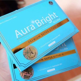 SALE ของแท้ Aura Bright Super Vitamin(เก็บปลายทางได้)