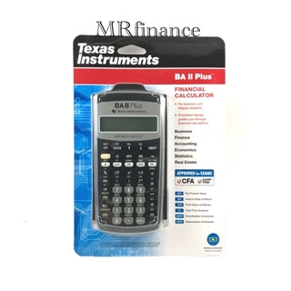 ภาพหน้าปกสินค้าเครื่องคิดเลขทางการเงิน Texas Instruments TI-BA II Plus เครื่องคิดเลขทางการเงิน ของใหม่ ของแท้ ซึ่งคุณอาจชอบราคาและรีวิวของสินค้านี้