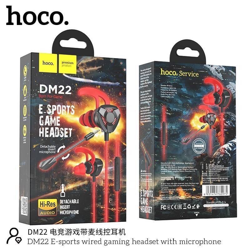 Earldom Hoco รุ่น M45 IN-EAR GAMING EARPHONE ระบบดับเทพ พร้อมไมค์ ระบบ ...