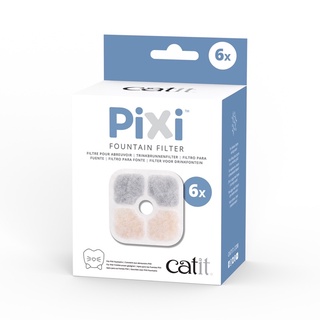 Catit pixi filter แผ่นกรองน้ำพุแคทอิท รุ่น pixi ใช่ได้ทุกรุ่นของ pixi
