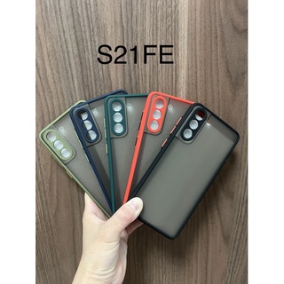 เคสขอบสีกันกล้องSamsung S21FE/S20FE/S21/S21plus/S21ultra/Note20ultra/S23/S23plus/S22Ultra/S23Ultra(พร้อมส่งจากไทย)