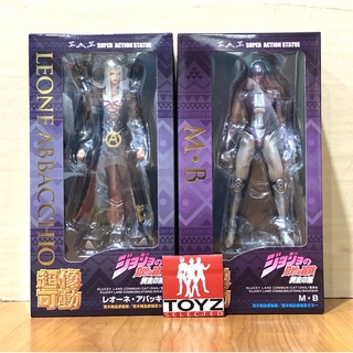 Super Action Statue (SAS) Abbachio Leone และ Moody Blue จาก Jojo’s Bizarre Adventure ภาค 5 Golden Wind