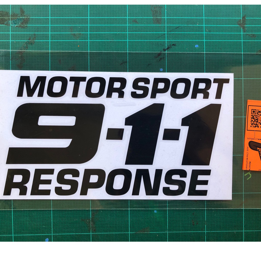 911-motor-sport-สติ๊กเกอร์ติดรถ