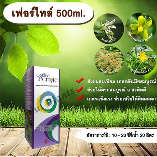 เฟอร์ไทล์ 500ml. ผสมเทียม เกสรตัวเมียสมบูรณ์ ดอกสมบูรณ์ เกสรแข็งแรง เกสรติดดี ติดผลดก สารอาหารสำหรับพืช allaboutplants