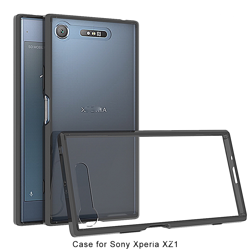 เคสอะคริลิคใส-ติดตั้งง่าย-สําหรับ-sony-xperia-xz1-5-2-นิ้ว-xz1