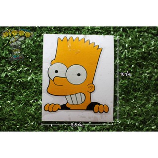 "SIMPSON" สติ๊กเกอร์การ์ตูน เดอะซิมป์สันส์ (สะท้อนแสง)