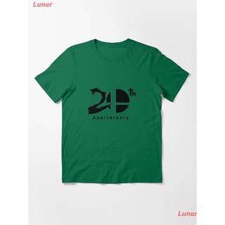 Luner เสื้อยืดแขนสั้น Original Twenty Anniv Essential T-Shirt Popular T-shirts