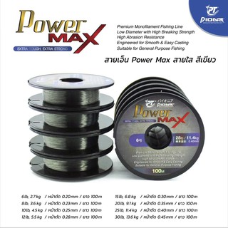 สินค้า pioneer สายเอ็น Power max