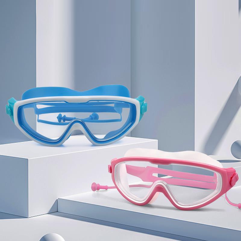รูปภาพของ IQ Angel แว่นตาว่ายน้ำเด็ก แฟชั่น กันน้ำ ป้องกันหมอก HD โปร่งใส แว่นตาว่ายน้ำกรอบใหญ่ สำหรับเด็กหญิงและเด็กชาย