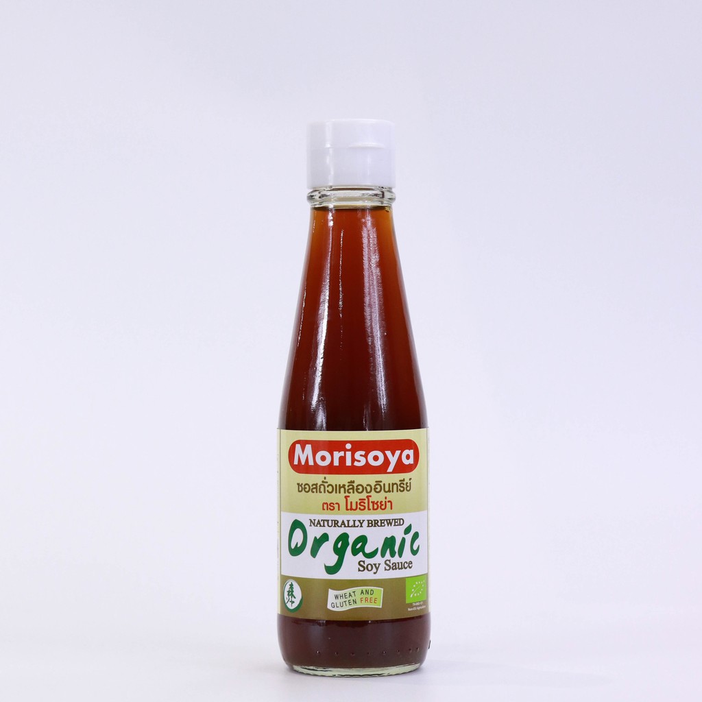 morisoya-ซอสถั่วเหลืองออร์กานิค-organic-soy-sauce-200ml-หมักวิธีธรรมชาติ-ปลอดสารพิษและสารเคมี