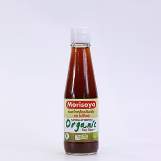 Morisoya ซอสถั่วเหลืองออร์กานิค (Organic Soy Sauce) 200ml. หมักวิธีธรรมชาติ ปลอดสารพิษและสารเคมี