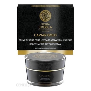 Natura siberica caviar gold rejuvenating day face cream 50ml ครีมบำรุงผิวหน้า สูตรกลางวัน