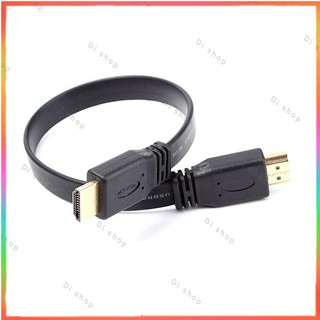 ภาพหน้าปกสินค้าHD Male to Male Connection Cable - Black (30cm) ที่เกี่ยวข้อง