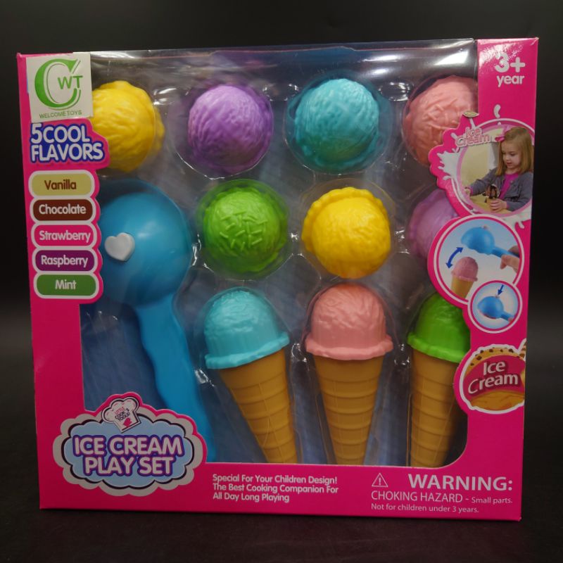 ชุด-ice-cream-play-set-ของเล่นสำหรับเด็ก-ราคาถูก-พร้อมส่งทันที-น่ารักมากกก