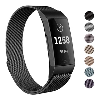 milanese สายนาฬิกาข้อมือแบบเปลี่ยนได้ fitbit charge 2 พร้อมตัวล็อคแม่เหล็ก