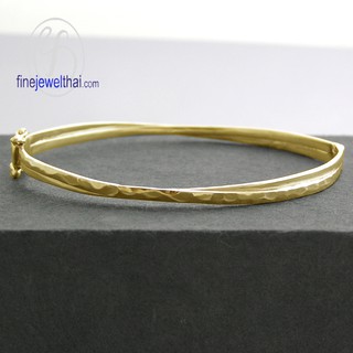 Finejewelthai กำไล-กำไลเงินแท้-เงินแท้-Bangle-Silver-Design - G100200h-g