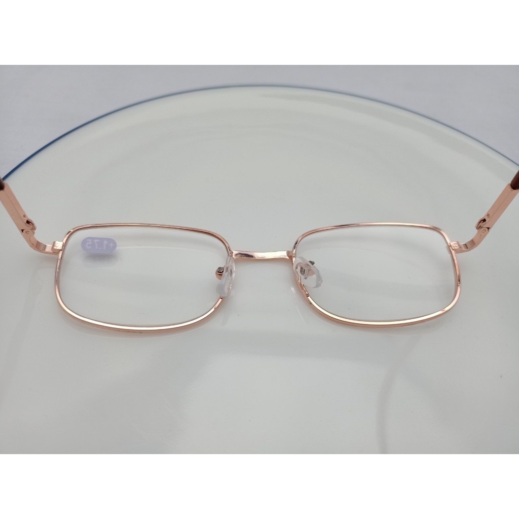 แว่นสายตายาว-แว่นตากรอบโลหะ-ขาสปริง-น้ำหนักเบา-ใส่สบาย-n-900-diy2564