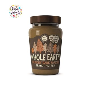 ภาพหน้าปกสินค้า[Best Before 31-May-2023] Whole Earth Crunchy Dark Roasted Peanut Butter 340g โฮลเอิร์ธ เนยถั่วคั่วเข้มชนิดหยาบ 340กรัม ที่เกี่ยวข้อง