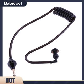 [COD]BA-♦♦Monaural Headphone Air Tube Anti-radiation Earphone Stereo Headset Black-(Ready Stock)