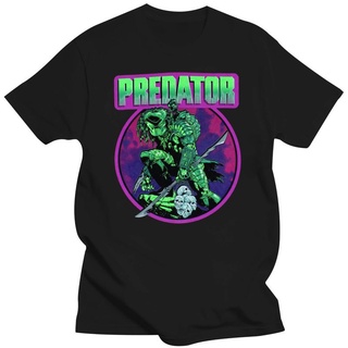 [S-5XL] 【Preferred Boutique】gildan เสื้อยืด ผ้าฝ้าย 100% พิมพ์ลายโลโก้ Predator Circle สีเขียว สีม่วง สําหรับผู้ชาย