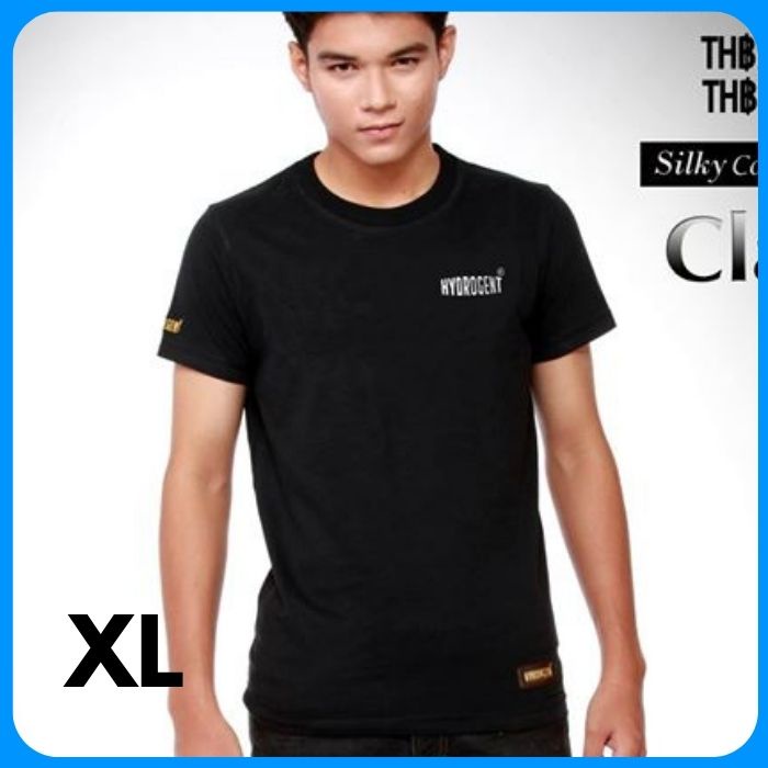 s-5xl-ลดล้างสต็อก-hydrogent-เสื้อยืด-classic-ไซส์-xl-สีดำ-งานปัก