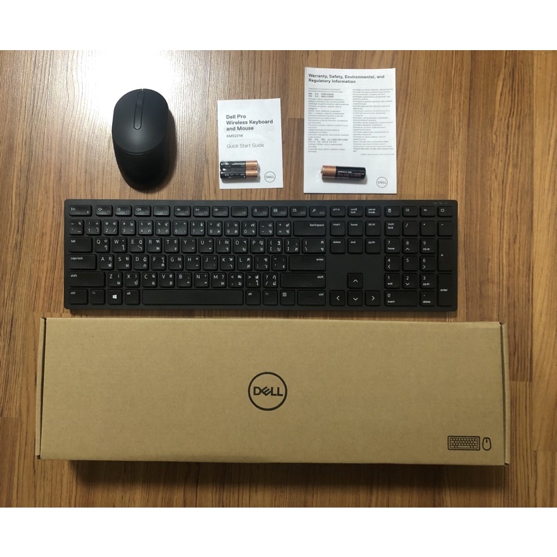 dell-wireless-keyboard-amp-mouse-คีย์บอร์ดและเมาส์ไร้สาย-km5221w-pro-wireless-keyboard-and-mouse-en-th