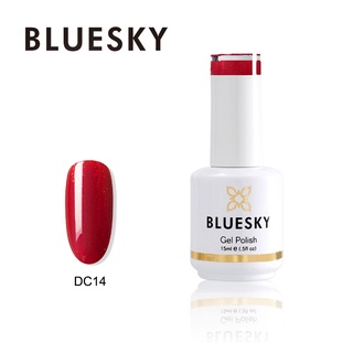 สีเจล Bluesky gel polish DC14 สีแดง