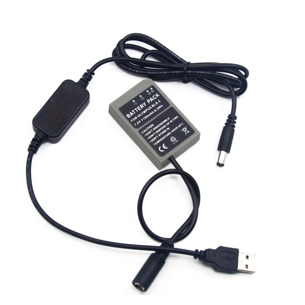 BLS-50 PS-BLS5 PS-BLS1 Dummy Battery BLS-5 DC Coupler & Power Bank USB ...