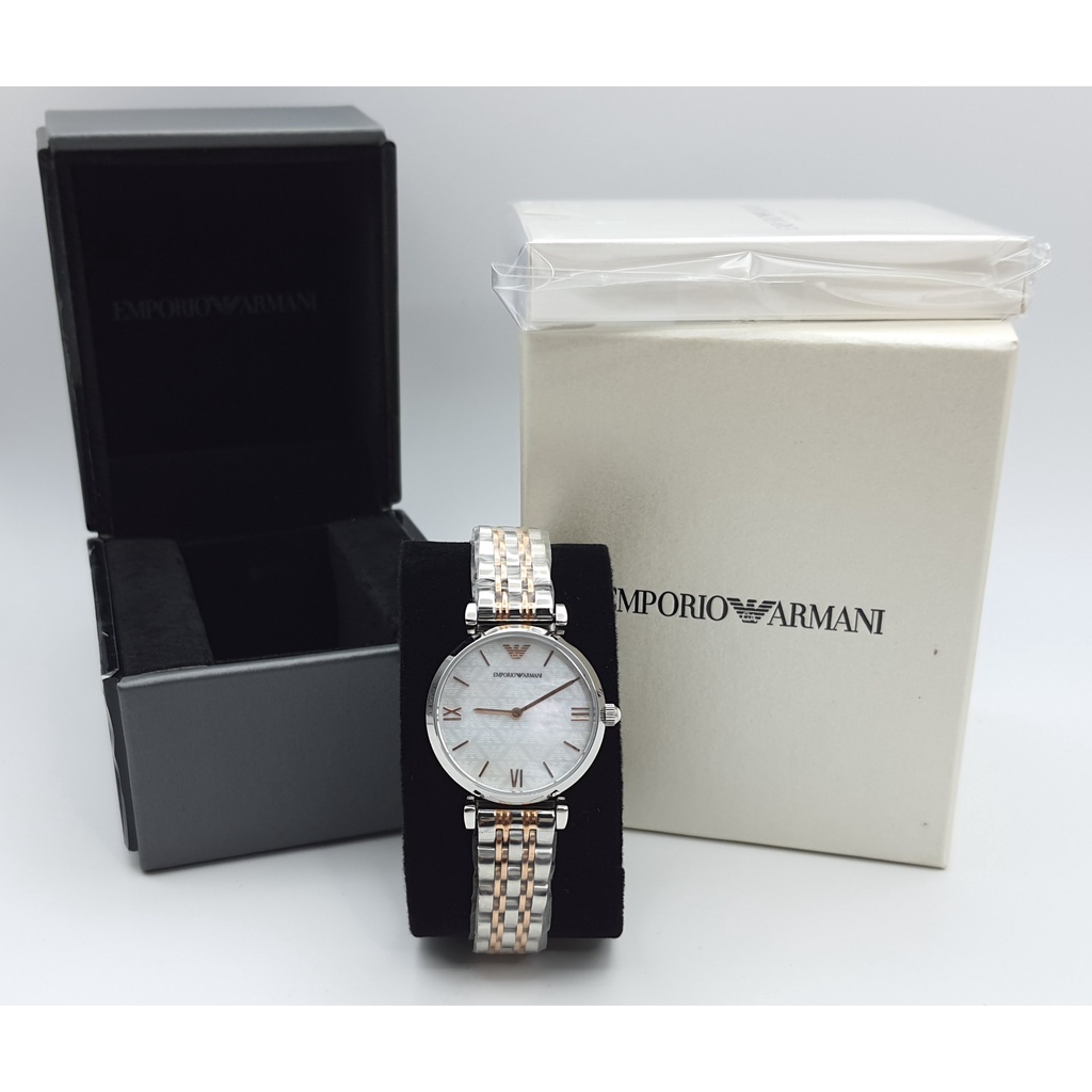 นาฬิกา EMPORIO ARMANI WOMEN'S AR1987 QUARTZ 32 MM พร้อมกล่อง (ใหม่ ...