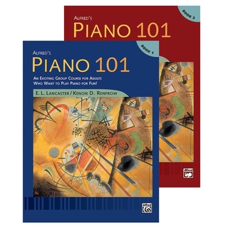 Alfreds Piano 101: Book 1, 2 An Exciting Group Course for Adults Who Want to Play Piano for Fun!
