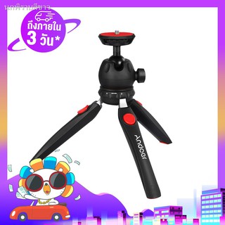 ▤☞۩[SuperDeal2019]Andoer มินิโต๊ะขาตั้งกล้องโทรศัพท์ตั้งกล้องที่ถอดออกได้สกรูสำหรับติดตั้งสำหรับ DSLR/กล้อง mirrorless