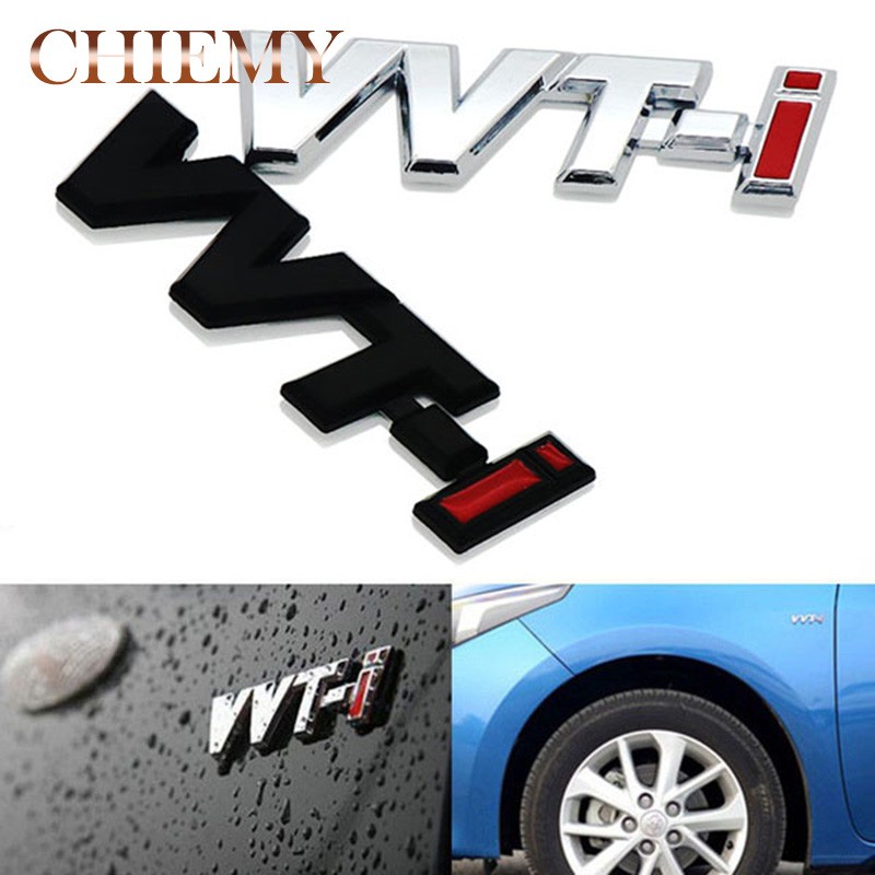 สติ๊กเกอร์-vvt-i-สำหรับรถยนต์โตโยต้าแคมรี่-yaris-corolla-wish-vios-crown