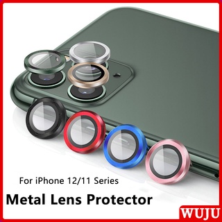 ภาพหน้าปกสินค้าWuju ฟิล์มกล้อง เคสกระจกนิรภัย ป้องกันเลนส์กล้อง แบบเต็ม สําหรับ iPhone 11 12 13 14 Pro Max mini 14 Plus ที่เกี่ยวข้อง