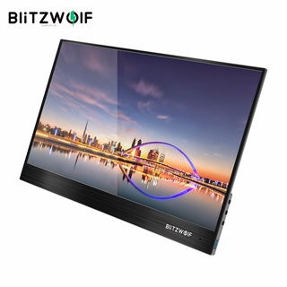 Blitzwolf หน้าจอคอมพิวเตอร์ แบบพกพา PCM2 M3 15.6 นิ้ว FHD 1080P Type C