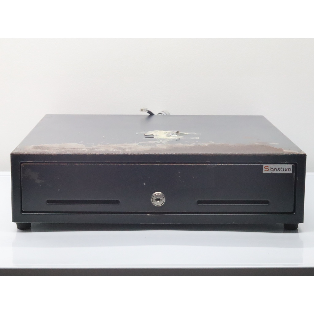 ลิ้นชักเก็บเงิน Signature GS-3100 5ช่องแบงค์ 8ช่องเหรียญ สินค้ามือสอง ...