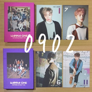 [พร้อมส่ง] Wanna one - Nothing without you อัลบั้ม+ปฏิทิน มินฮยอน จีฮุน อูจิน แดฮวี