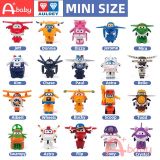 สินค้า Mini Super Wings Auldey ฟิกเกอร์หุ่นยนต์ ของเล่นสำหรับเด็ก