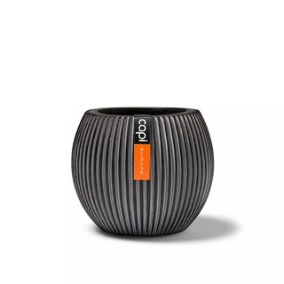 BGVZ 103 Vase Ball Groove (Size D 22 x H 19 cm) - กระถางต้นไม้ Modern แบรนด์ Capi Europe