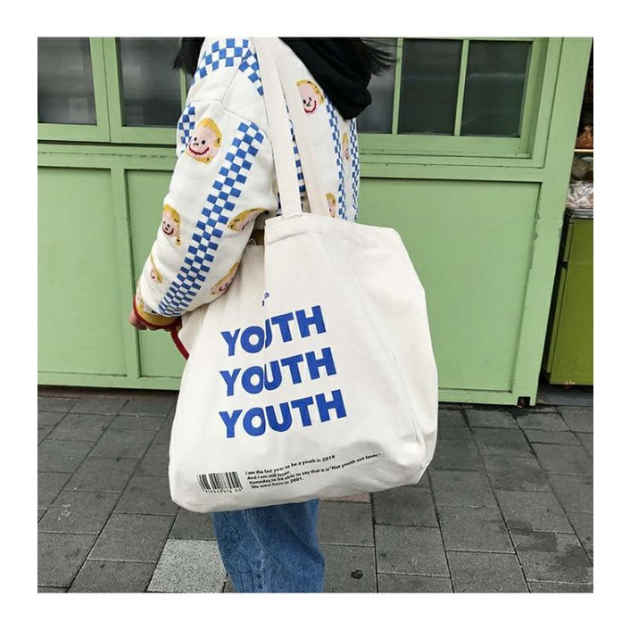 กระเป๋าผ้า-มินิมอล-youth-tote-bag