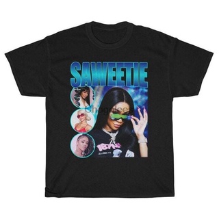 เสื้อยืดผู้หญิง Saweetie วินเทจลุคเสื้อยืด