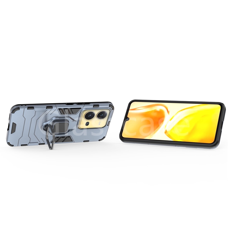 ภาพสินค้าเคสโทรศัพท์มือถือ แบบแข็ง กันกระแทก พร้อมแหวนแม่เหล็ก สําหรับ Vivo V25 Pro Y02S Y77 Y76 5G VivoV25 V 25 Pro จากร้าน glasscasem1.th บน Shopee ภาพที่ 7