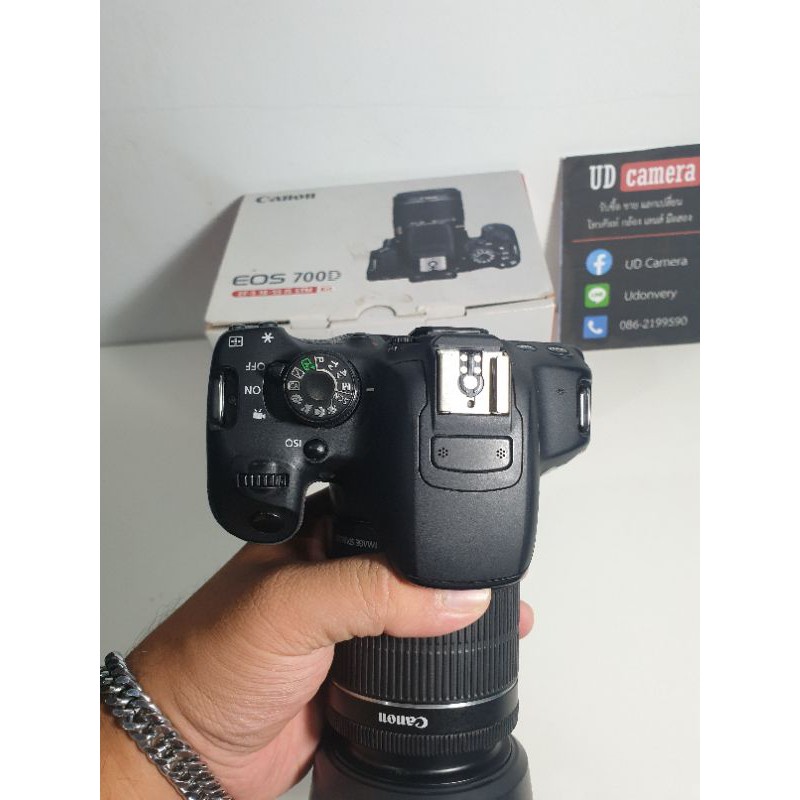 กล้อง Canon Eos 700D พร้อมเลนส์ 18-55 Stm | Shopee Thailand
